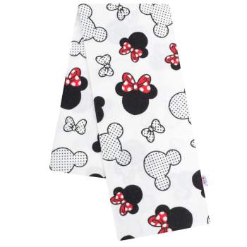 Flanelov plena s potiskem New Baby bl Mickey & Minnie