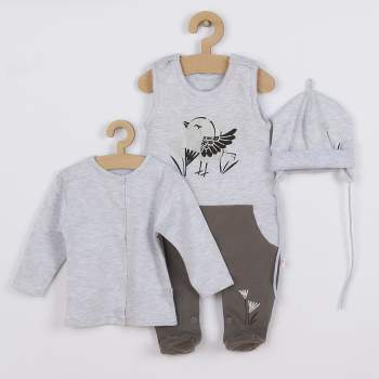 3-dln bavlnn dtsk souprava Koala Birdy ed