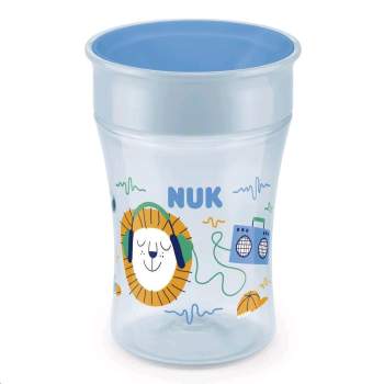 Dtsk hrnek Magic NUK 360 s vkem light blue
