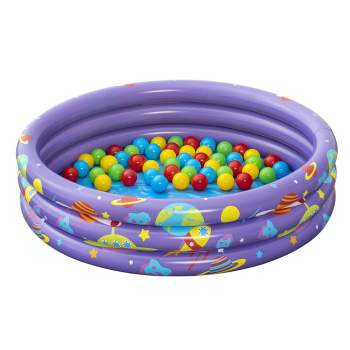 Dtsk nafukovac bazn Bestway s mky 102x25 cm Intergalactic
