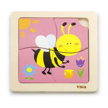 Devn puzzle pro nejmen Viga 4 ks Velka