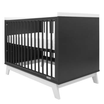 Dtsk postlka se zbranou New Baby MARCUS 120x60 cm grafit/bl