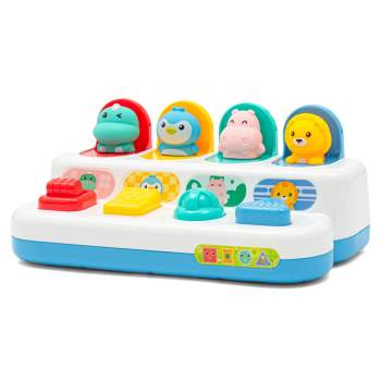 Interaktivn hraka - Vyskakovac oknka se zvtky Peekaboo Baby Mix
