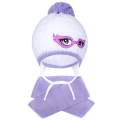 Zimn dtsk pleten epika se lou New Baby fialov