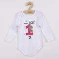 Body s potiskem New Baby U mm 1 rok rov