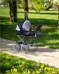 Dtsk Retro korek pro panenky 2v1 New Baby Natlka blo-ern
