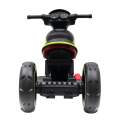 Dtsk elektrick motorka Baby Mix POLICE zelen