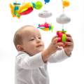 Koloto nad postlku s projektorem a ovladaem Baby Mix modr