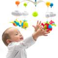 Koloto nad postlku s projektorem a ovladaem Baby Mix modr