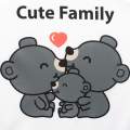 Dtsk keslo z Minky New Baby Cute Family ed