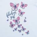 Kojeneck triko se suknkou New Baby Butterflies modr