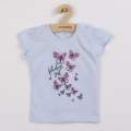 Kojeneck triko se suknkou New Baby Butterflies modr