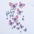 Kojeneck triko se suknkou New Baby Butterflies modr