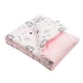 Dtsk deka z Minky s vpln New Baby Medvdci rov 80x102 cm