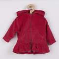 Semikov mikinka s kapuc New Baby Baby tmav rov