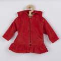 Semikov mikinka s kapuc New Baby Baby erven