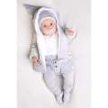 Zimn kojeneck kabtek s epikou Nicol Kids Winter modr