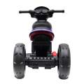 Dtsk elektrick motorka Baby Mix POLICE fialov