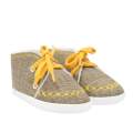 Kojeneck capky tenisky New Baby jeans mustard 0-3 m