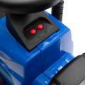 Dtsk odredlo traktor s vlekou a nadm Baby Mix New Holland modr