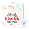 Body s potiskem New Baby Ahoj, j jsem tady nov - drkov balen
