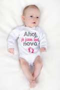Body s potiskem New Baby Ahoj, j jsem tady nov - drkov balen