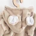 Kojeneck Wellsoft zimn mikinka s kapuc New Baby Polar Bear