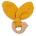 Dtsk koustko s ptkem New Baby Bird mustard