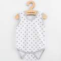 Kojeneck body bez rukv New Baby Classic II hvzdiky ed kluk