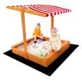 Stka pro dtsk devn pskovit Baby Mix 120x120 cm erveno-bl