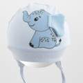 Bavlnn kojeneck epika New Baby Happy Elephant blue