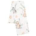 Flanelov plena s potiskem New Baby ZOO bov