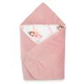 Zateplen zavinovaka do autosedaky New Baby pink