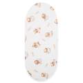 Bavlnn prostradlo do korku New Baby Sweet teddy bear 35x75cm pink
