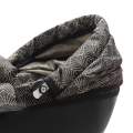 Luxusn dtsk korek pro panenky New Baby COMFORT zlato ern